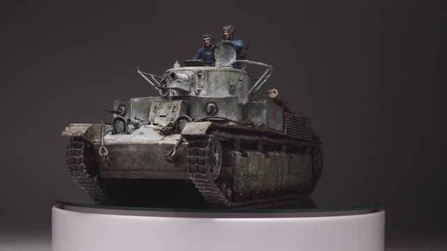 T-28 - Part 2 - 1/35 ZVEZDA - [ Painting - weathering ] [WwNA3v6ZEzM]