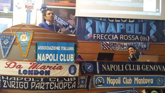 Il Napoli Supporters Trust a Brescia, l'intervento Carmine Carlo