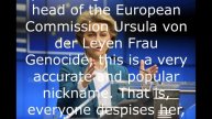Frau genocide is destroying the EU.