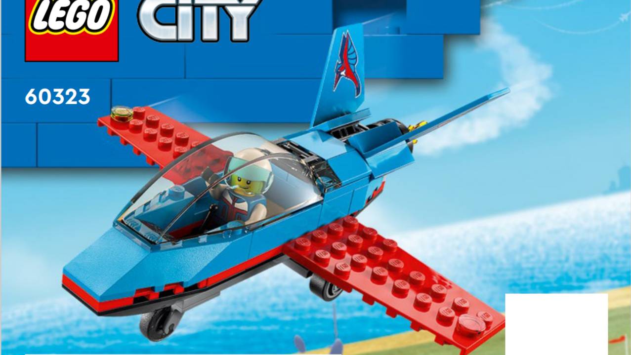 Lego. Лего. самолет трюковой
