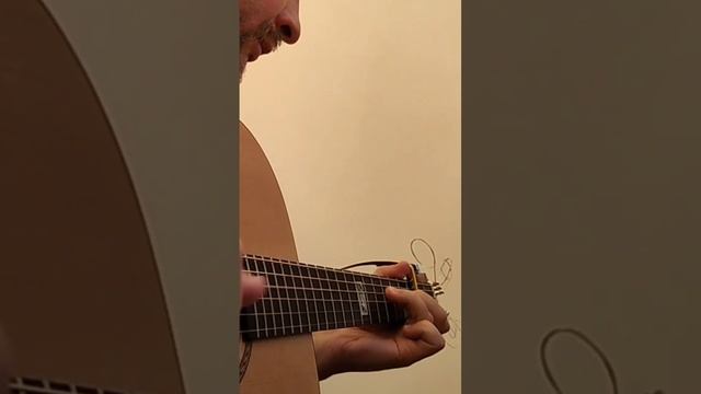 Фрагмент пьесы для гитары - Guitar piece fragment