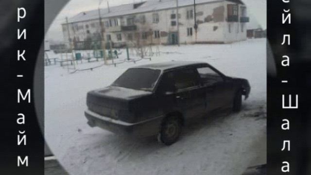 Черный опель