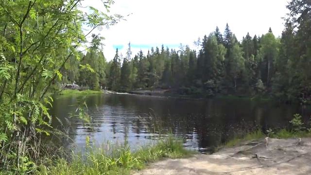 🏍Карелия.Путешествие на байке в одиночку. Сортавала. Рускеальские водопады.часть 4.mp4
