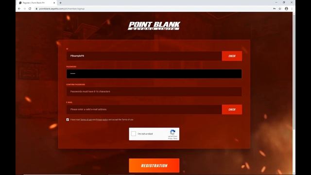 How to Register PointBlank PH account (ID) in  Zeppeto