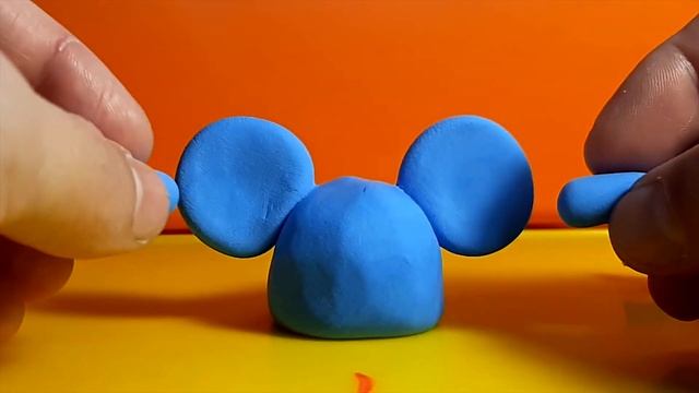 Слон из пластилина. Как слепить из пластилина слоника или слона. Plasticine elephant