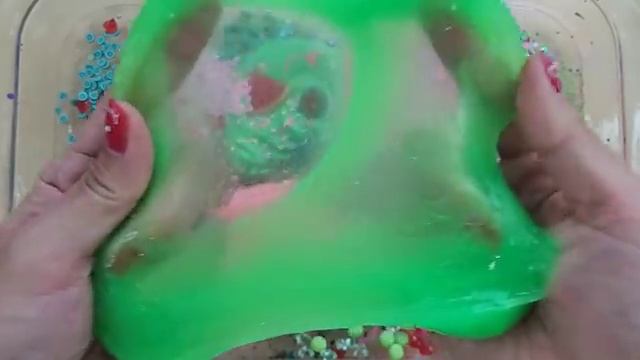 Смешиваем слайм Cocomelon Kitty с макияжем, деталями, блёстками! видео со слаймом ASMR
