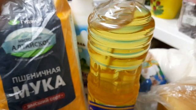 Большая закупка продуктов