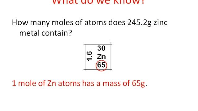 Mass-Mole-Atoms-Molecules | Part 3 of 8 | Convert mass to moles