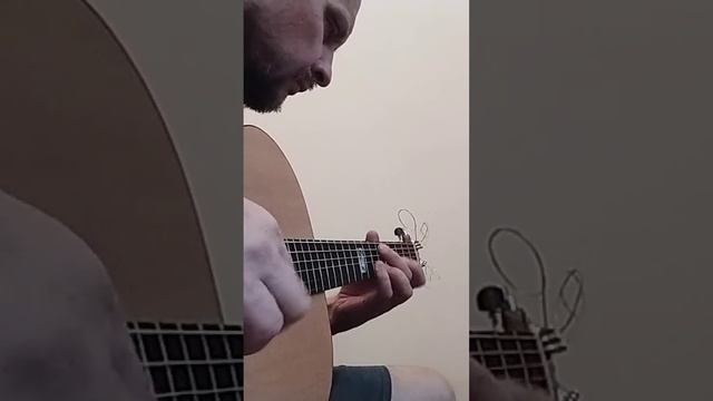 Фрагмент пьесы для гитары - Guitar piece fragment