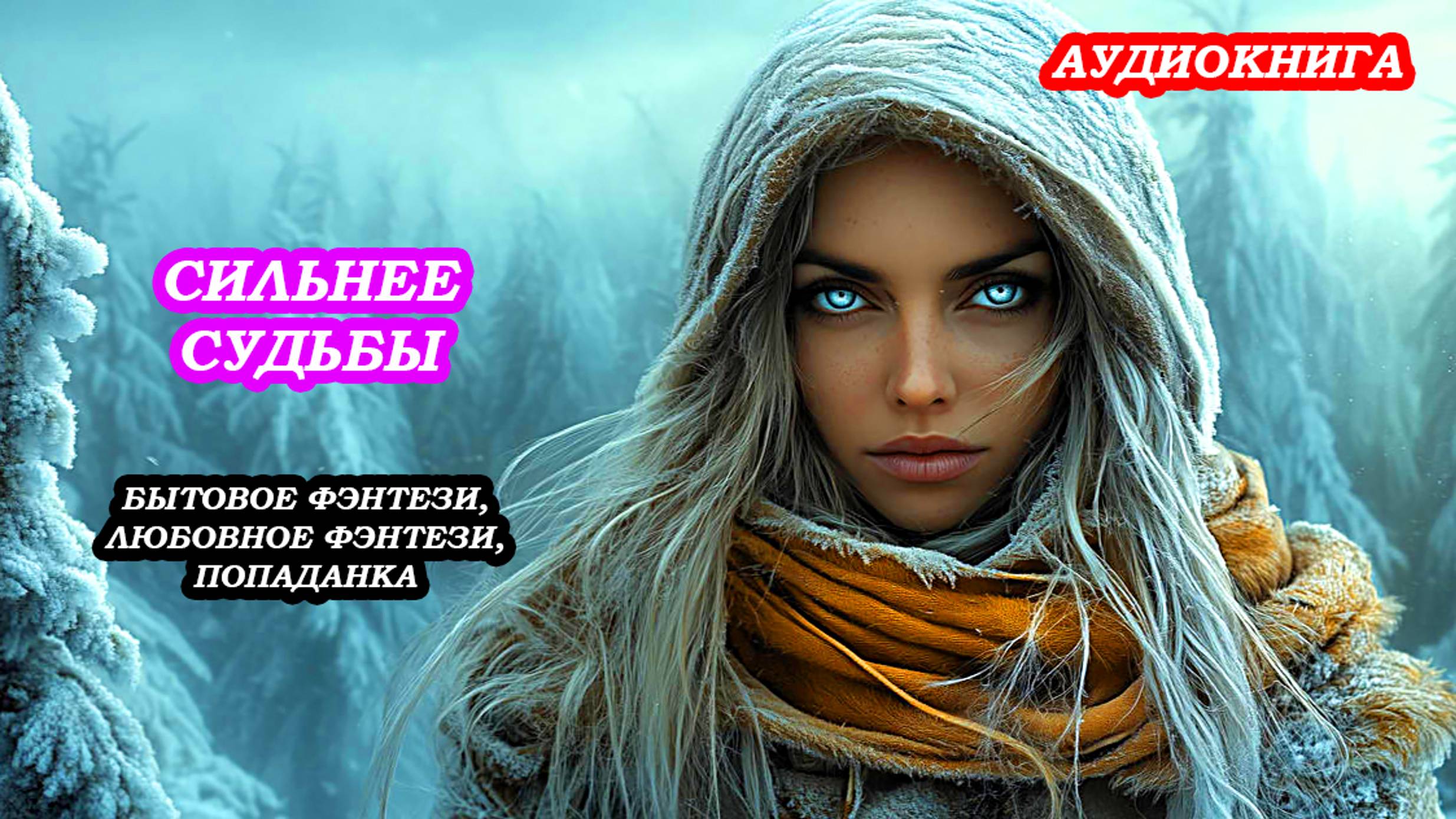 АУДИОКНИГА Сильнее Судьбы, ЛЮБОВНОЕ ФЭНТЕЗИ, БЫТОВОЕ ФЭНТЕЗИ, ПОПАДАНКА
