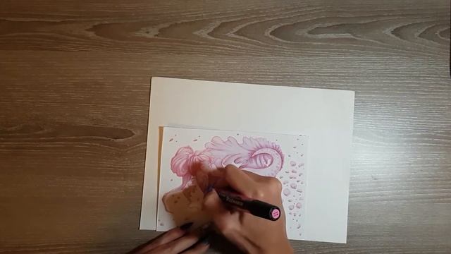 INKTOBER 2017 DAY 4 UNDERWATER | BELLA| Ден 22 - под вода