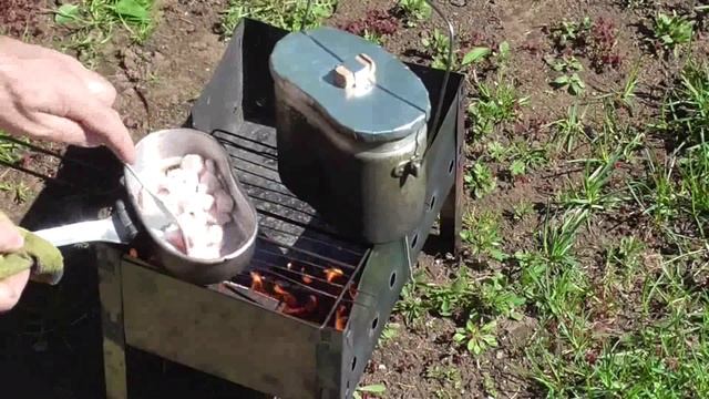 Народная советская походная солдатская Пшенная каша