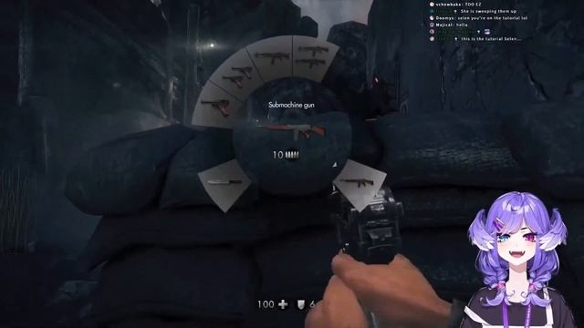 [Selen Moment] Selen shares her opinion on wolfenstein difficulty