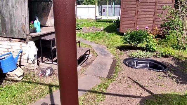 Покрасила газовую трубу не в желтый 🫣