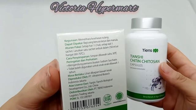 Tiens Calcium Powder & Chitosan untuk Penyembuhan Maag & Hernia