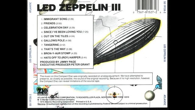 Led Zeppelin 1, 2, 3, & 4