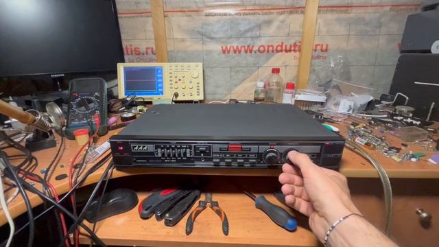 Вега ум 122 плохой звук треск в правом канале