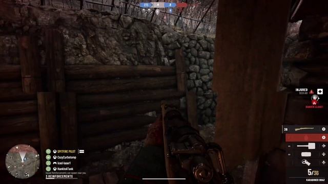 Trench Warfare on Isonzo | Kar 98z | Xbox