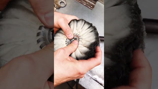 Применение переходника для крепления фланелевых полировальных кругов на УШМ