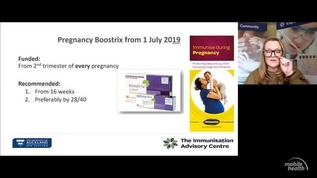 Immunisation Update Webinar - Jude Young & Maria Crawford