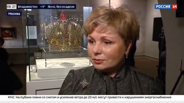 РОССИЯ 24, 15.11.2024, Подготовка к выставке «Наследие Петра Великого и дворцовые перевороты»