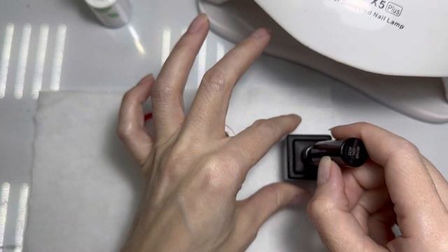 Создаем , новый оттенок базы. Стемпинг.