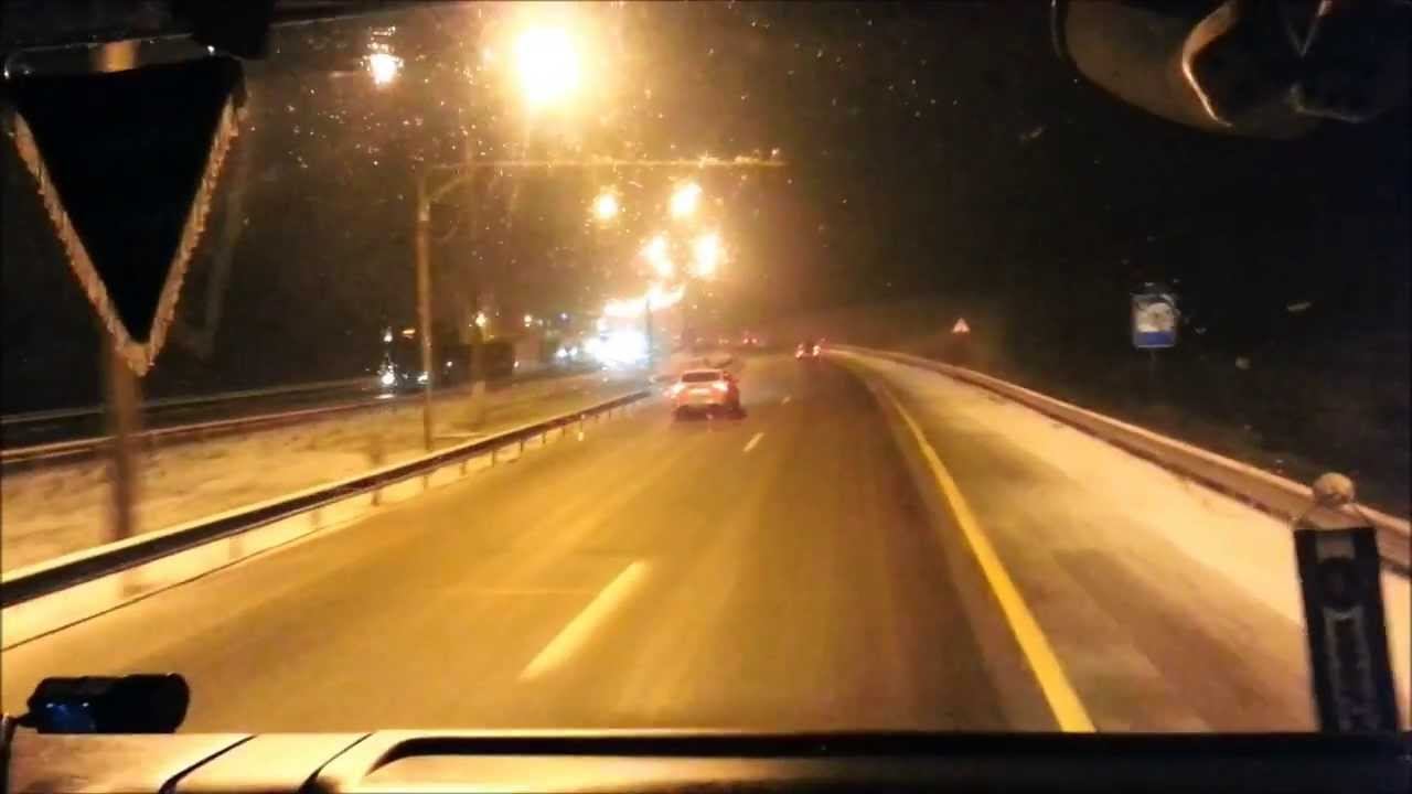 "On the winter road"