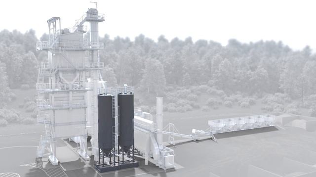 Benninghoven Asphalt production with batch processing