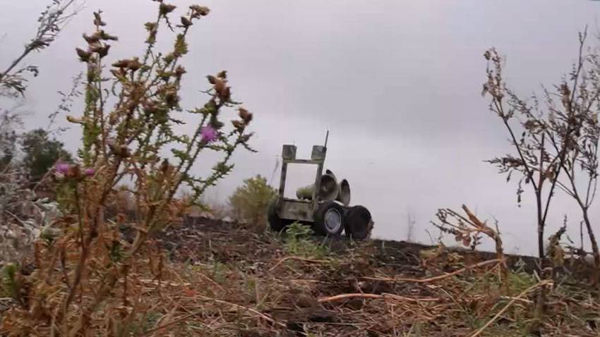 Под Курахово робот уговорил бойцов ВСУ сдаться