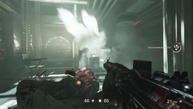 Wolfenstein II: The New Colossus Nintendo Switch OLED Gameplay