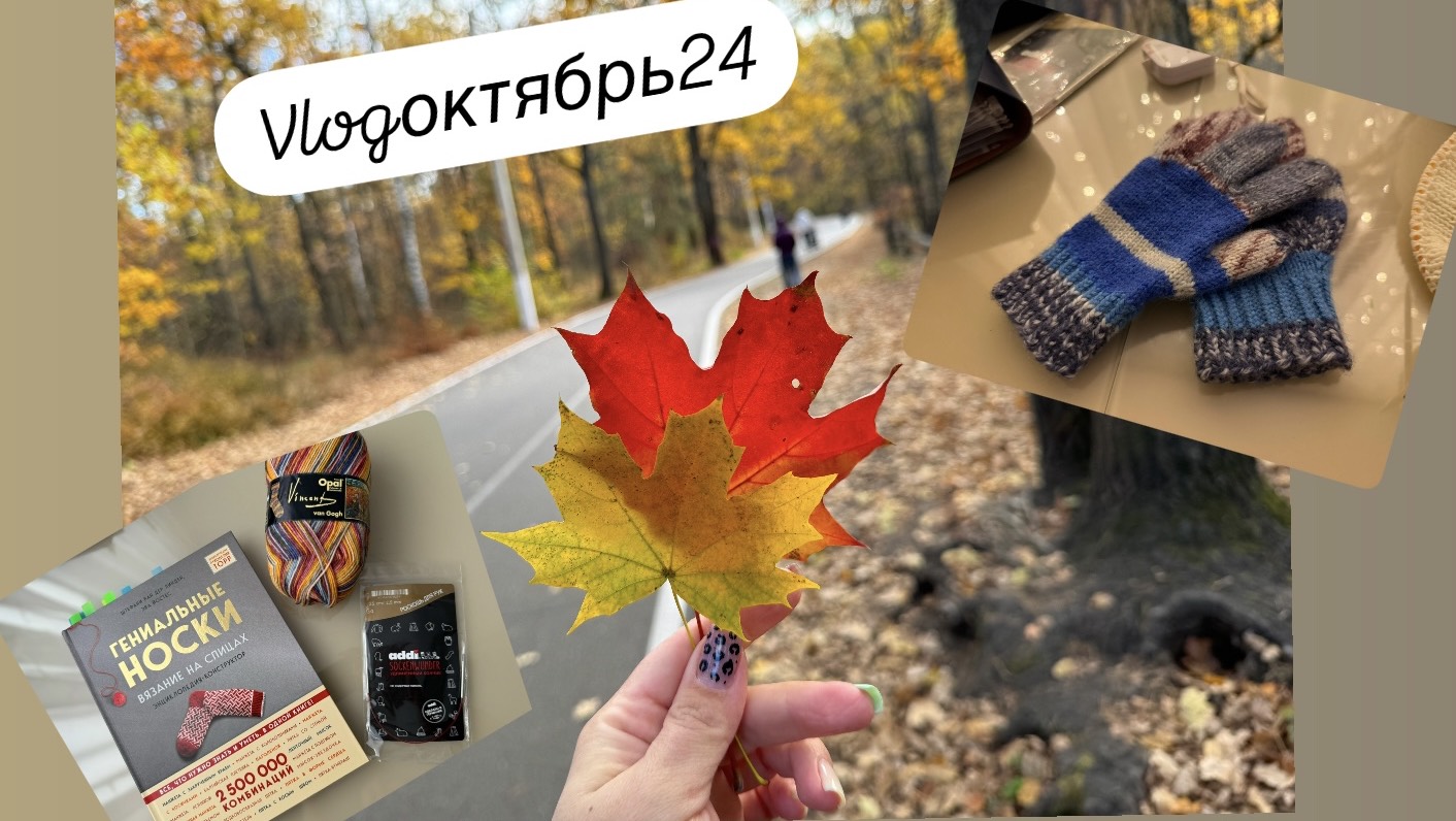 VLOGоктябрь24 #детские_перчатки #полезные_интересные_покупки #процессы #осенние_прогулки