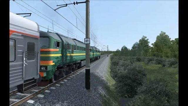 Тепловоз 2М62У ДМ62 для Train Simulator 2017
