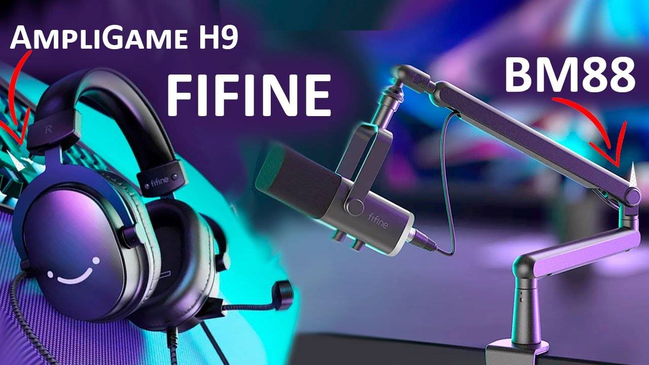 FIFINE AmpliGame H9: Гарнитура для стримов и подкастов? Обзор и тесты