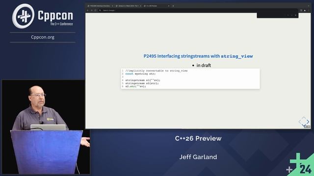 C++26 Preview - The Smaller Features - Jeff Garland - CppCon 2024