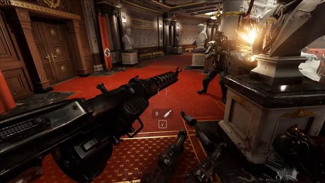 Wolfenstein  2: The New Colossus - Courthouse Battle