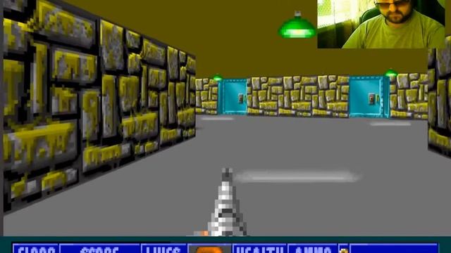 DOS (Disc-Operational-System) - Wolfenstein 3-d Walkthrough - NEXT Play (PLAY _ 02)
