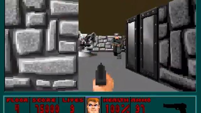 Wolfenstein 3d - Kill him1 mod part 4
