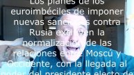 Las sanciones son inútiles; Rusia no colapsará.