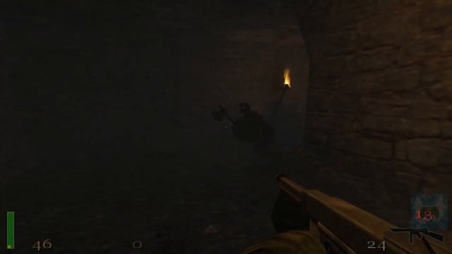В глубинах катакомб \ прохождение return to castle Wolfenstein  \ full game Part 5