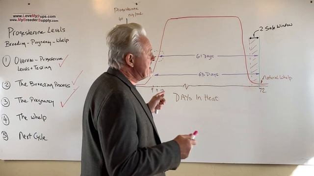 Part 4A of 5  progesterone levels & breeding