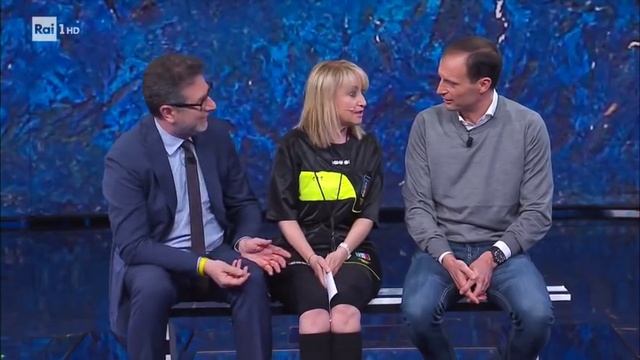 Luciana Littizzetto e Massimiliano Allegri - Che tempo che fa 28/04/2019