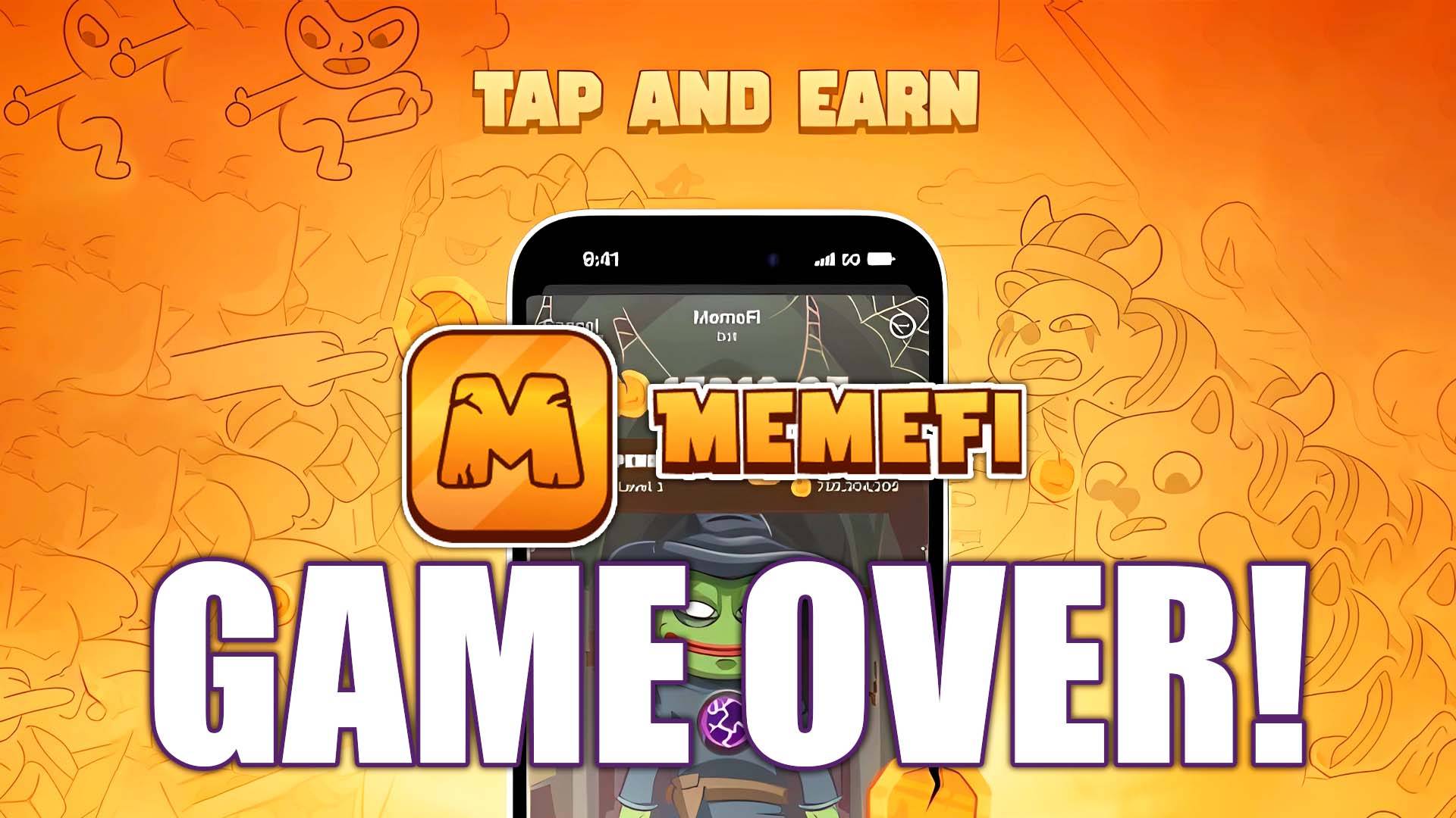 MEMEFI GAME OVER