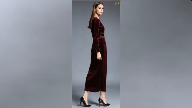 Dress From AliExpress. 2018 Spring Winter Long Sleeve Velvet Dress Sexy Evening Party Dresses.