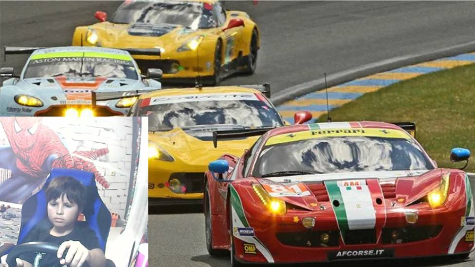 играю в Assetto Corsa на руле