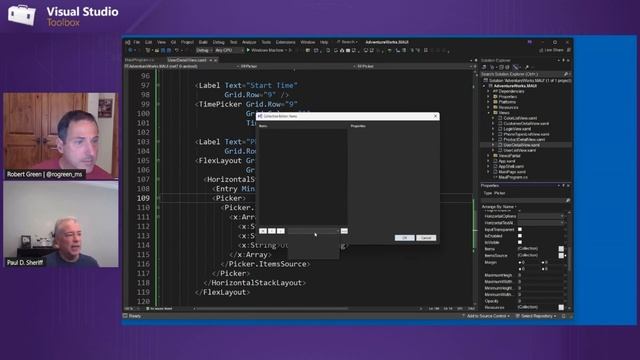 Dates, Times, and Drop-Down Lists (10 of 18) Создание приложений с помощью XAML и .NET MAUI (с русск