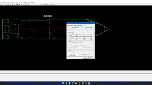 Tribon - как быстро создавать сечения корпуса по всему проекту (Шишкарев, Planar hull)