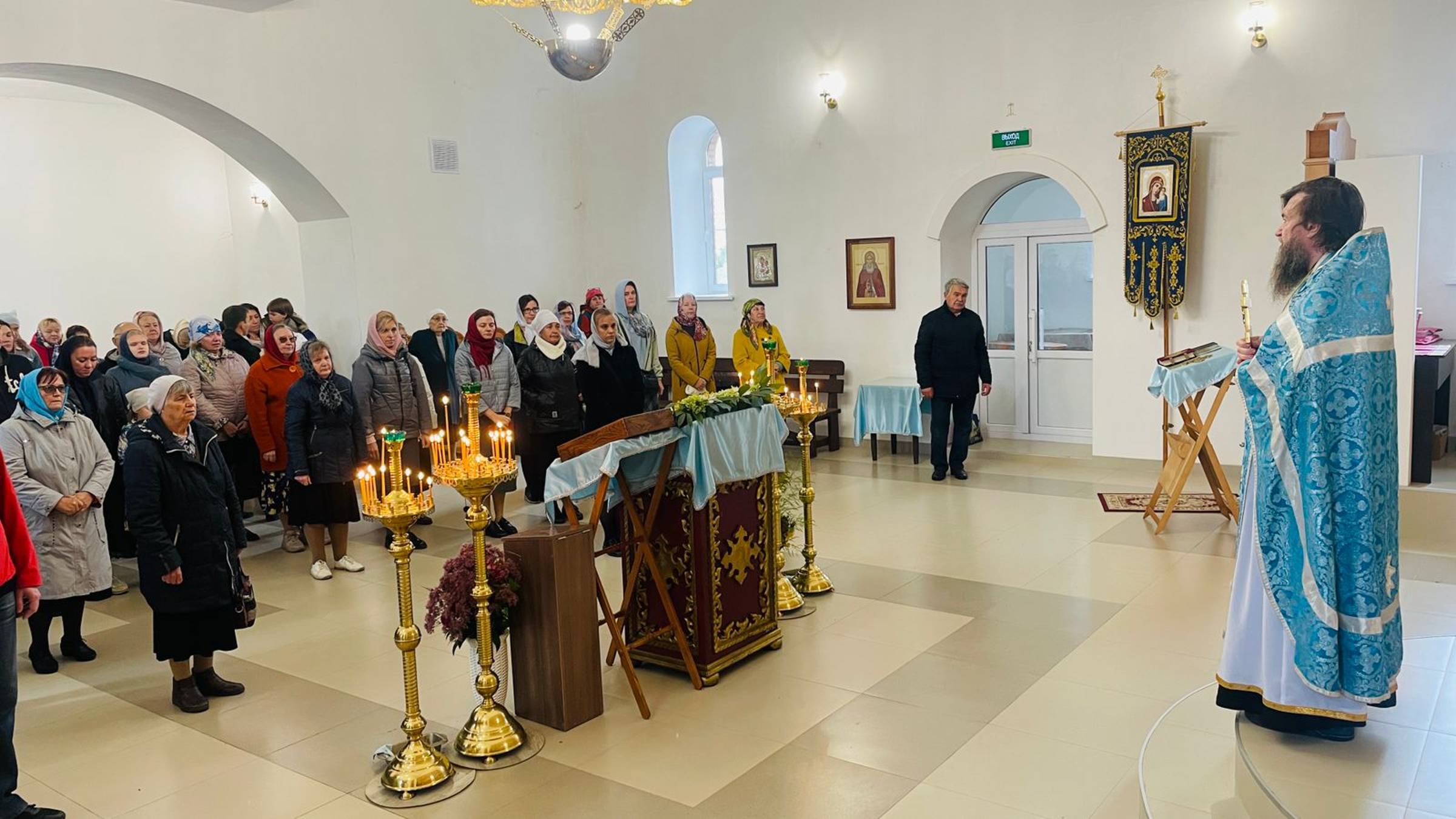 Проповедь прот. Сергия Фисуна от 16 ноября. Родина наша - Царство Небесное.