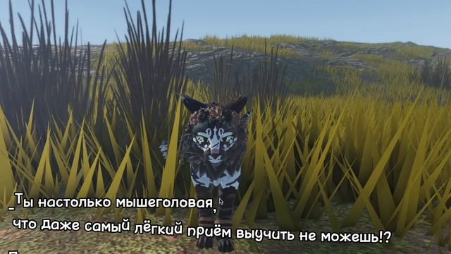 Солнечная Лапа и её наставник