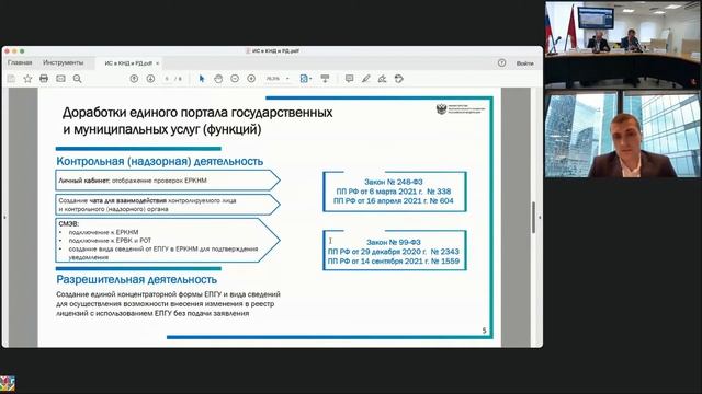 Цифровая трансформация сферы контроля(дистанционно на платформе Webinar.ru)