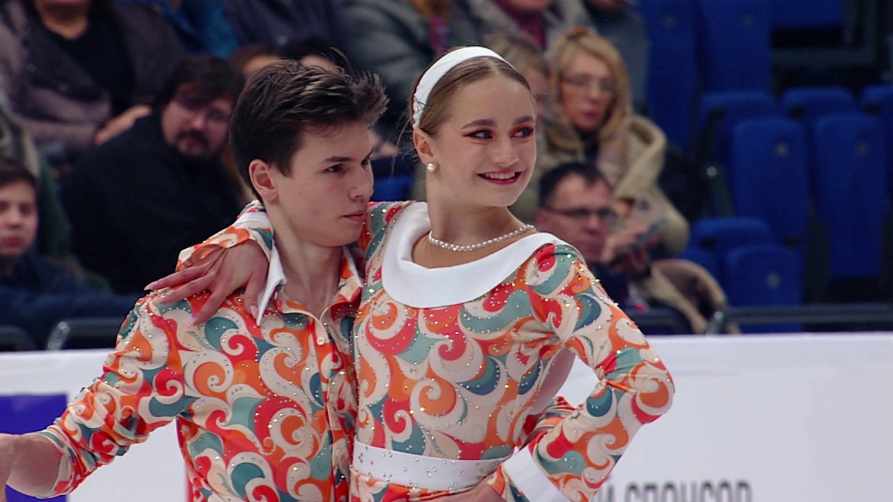 Вероника Шульпина — Глеб Солович. Танцы на льду. Ритм-танец. Москва. Гран-при России